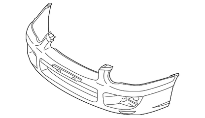 Subaru Impreza WRX GD Front Bumper 03-05