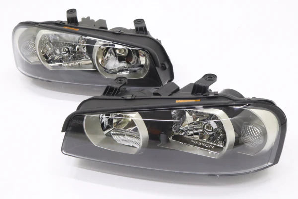 WISE SQUARE Xenon Headlight Unit Set - Skyline R34/GT-R BNR34 Early Model