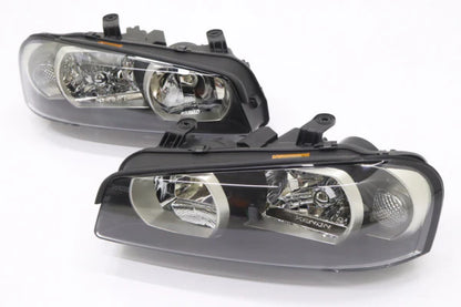 WISE SQUARE Xenon Headlight Unit Set - Skyline R34/GT-R BNR34 Early Model