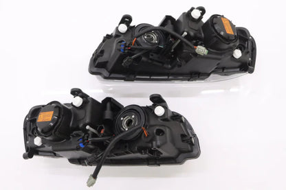 WISE SQUARE Xenon Headlight Unit Set - Skyline R34/GT-R BNR34 Early Model