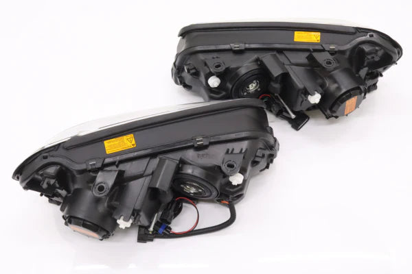 WISE SQUARE Xenon Headlight Unit Set - Skyline R34/GT-R BNR34 Late Model