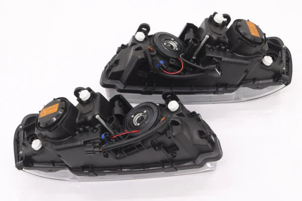 WISE SQUARE Xenon Headlight Unit Set - Skyline R34/GT-R BNR34 Late Model