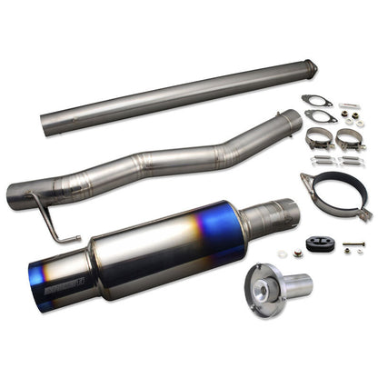 Tomei Expreme 80mm Titanium Cat Back Exhaust - Mitsubishi Evo 7-9