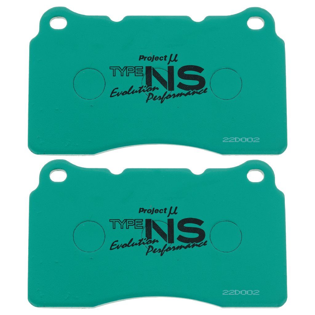 Project Mu NS EP Front Brake Pads - STI/Liberty/BRZ/86/EVO 4-X/SS-V/FK8 Type-R (Brembo)