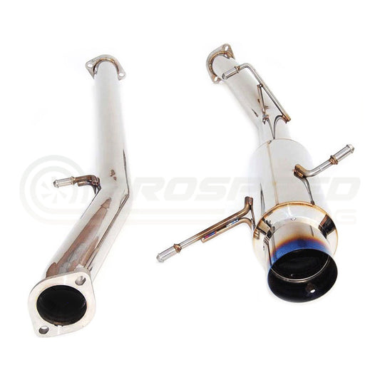 Invidia N1 Cat Back Exhaust Non Resonated w/Ti Tip - Subaru WRX/STI GD 01-07