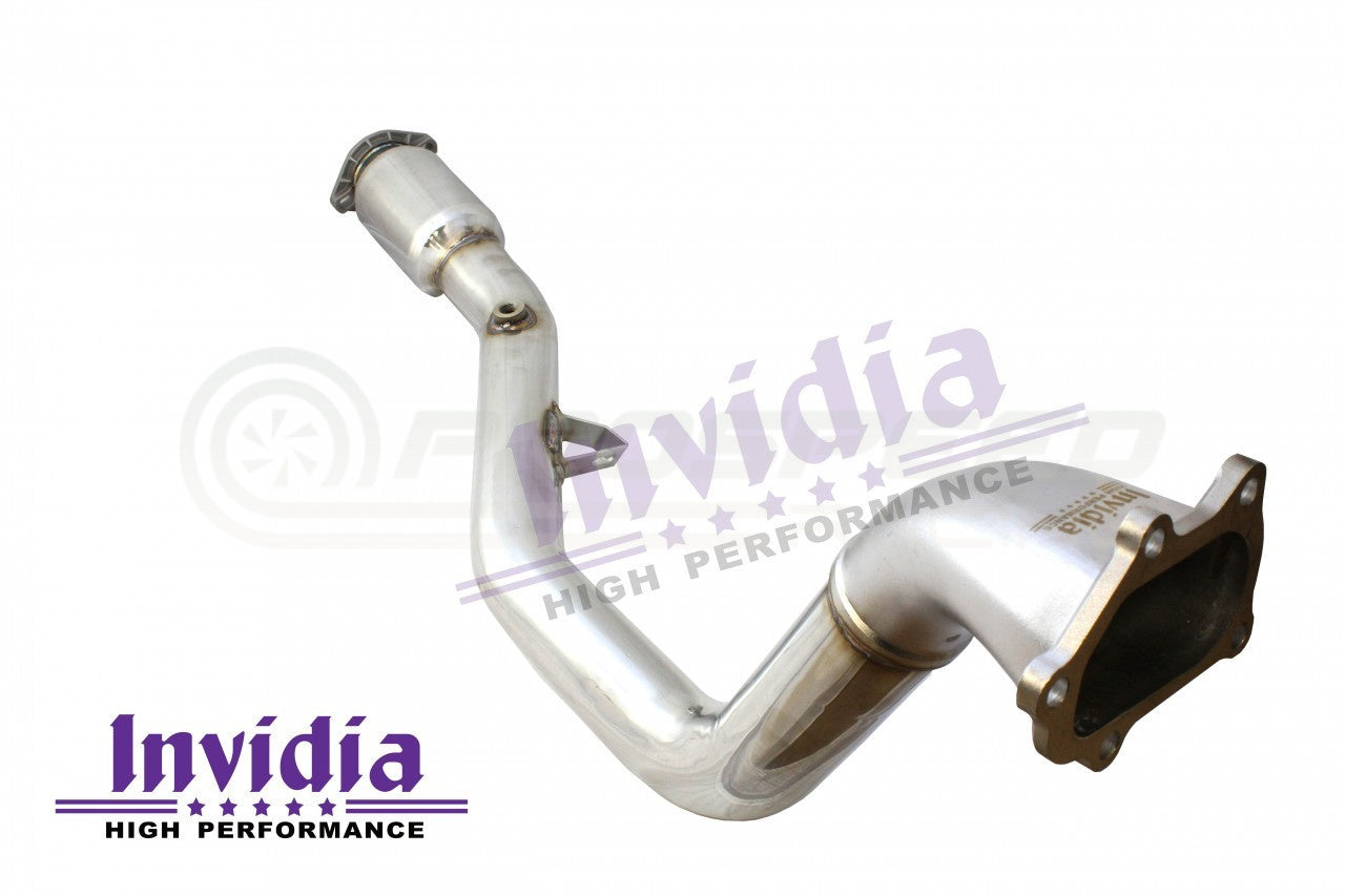 Invidia Down Pipe "Australian Spec" w/High Flow Cat - Subaru WRX 08-14/STI 08-21/LGT 07-09/FXT SH (5MT/6MT/4AT)