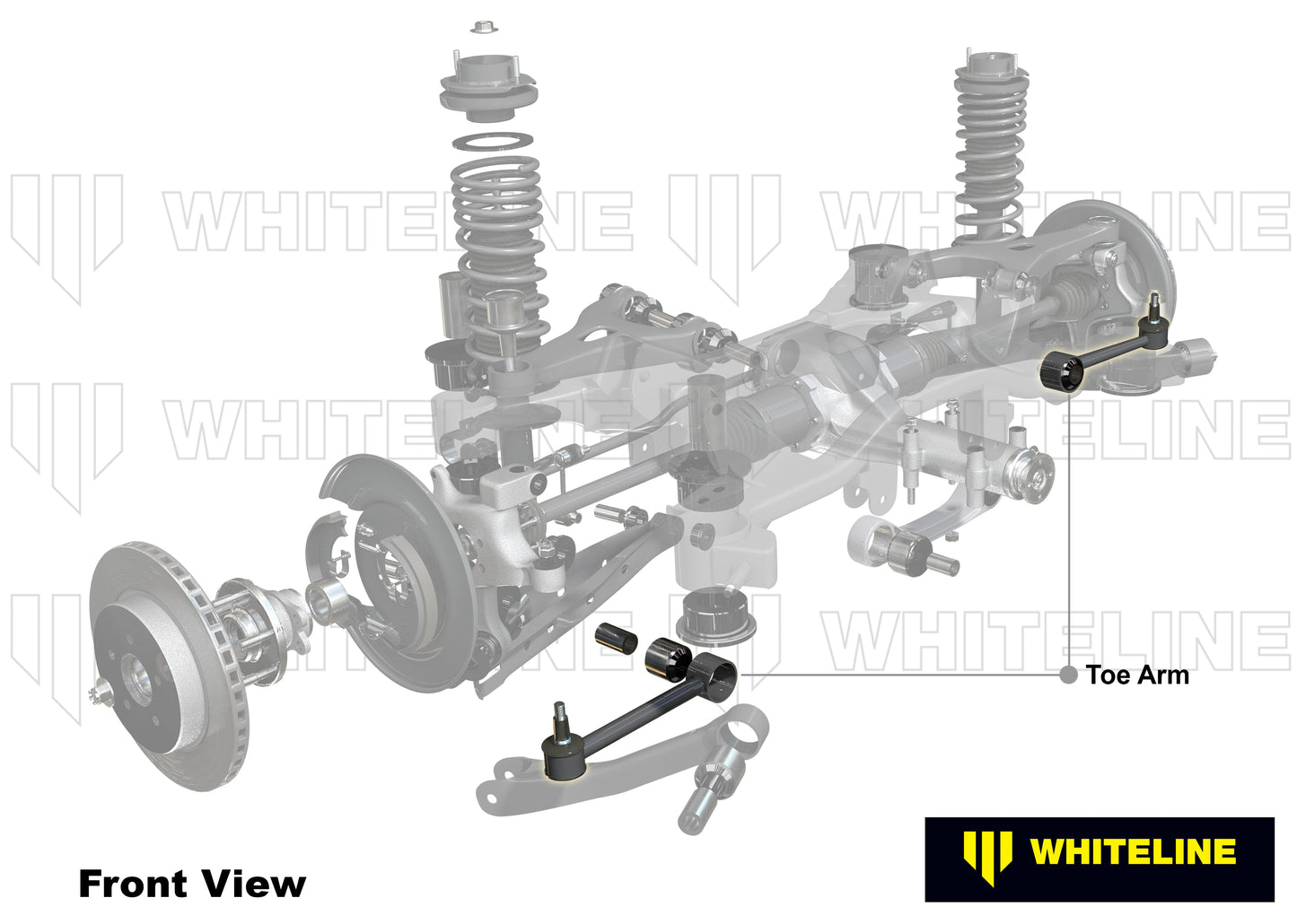 Whiteline Rear Toe Arm Subaru WRX, STI 08+/Forester SH, SJ/BRZ/Toyota 86