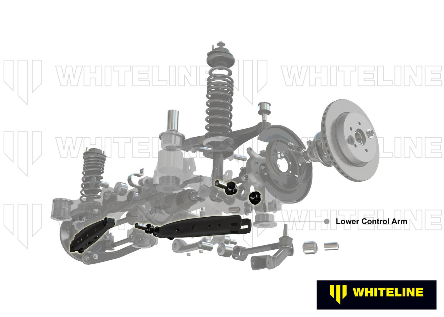 Adjustable Rear Lower Control Arms to Suit Subaru BRZ, Forester, Impreza, Levorg, Liberty and Toyota 86