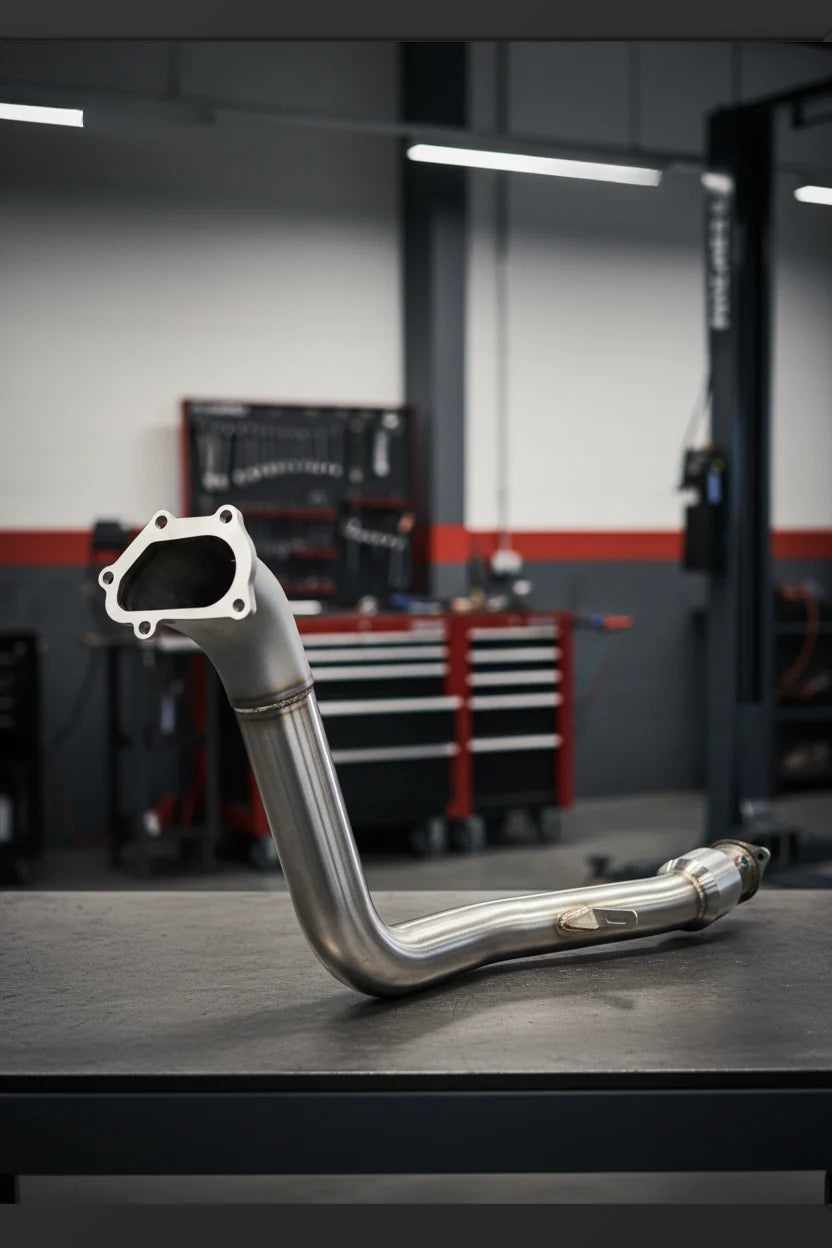 Cobb Turbo Back Exhaust with Korsh Down Pipe - 11-21 STI / 11-14 WRX
