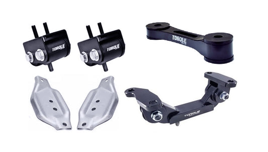 Torque Solution Engine / Trans / Pitch Mount Kit w/ Mount Plates: Subaru WRX 2002-2014 / STi 2004+