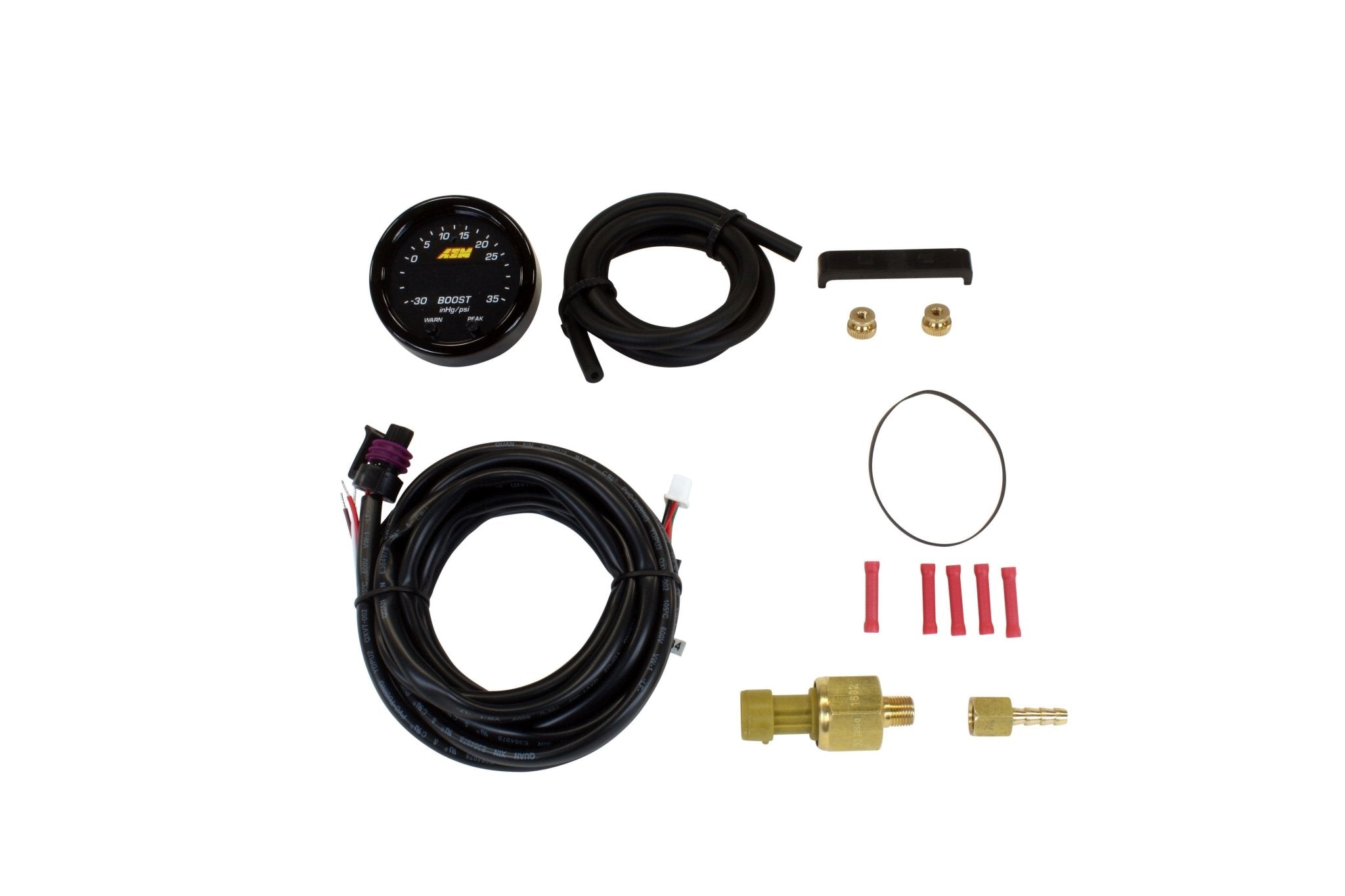 AEM X-Series 52mm Boost Gauge – 30in Hg To 35psi / -1 To 2.5bar – Digital Display
