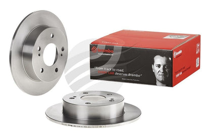 Brembo 08.5737.20 Brake Disc Rotor Pair Rear 258mm - Classic JDM Spares