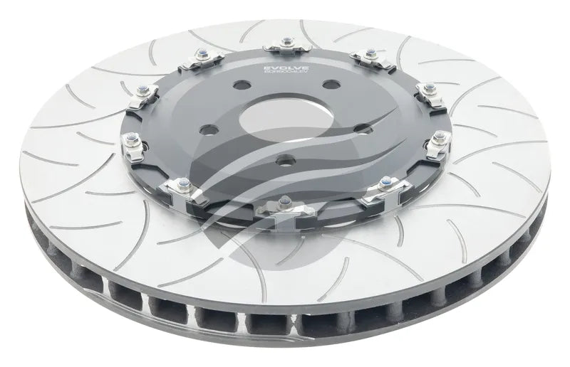 Bremtec Evolve F2S Plus Front Disc Brake Rotor Pair - Nissan GT - R R35 (Front, Brembo 380 x 34mm) - Classic JDM Spares