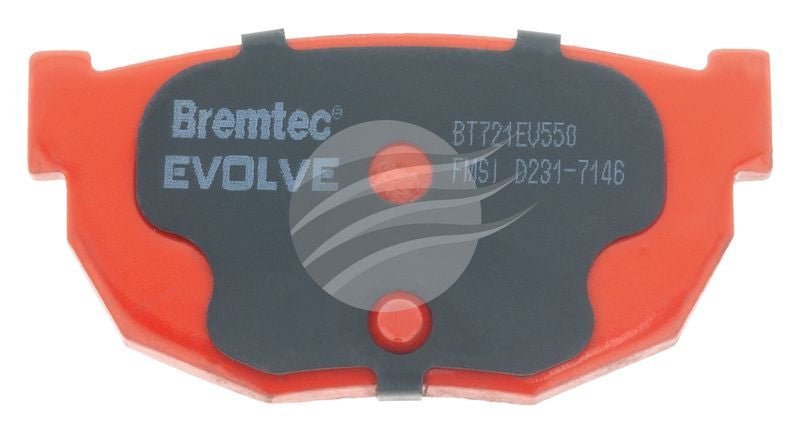 Bremtec HYBRID - CARBON HIGH PERFORMANCE Nissan S15 200SX Rear Brake Pads - Classic JDM Spares