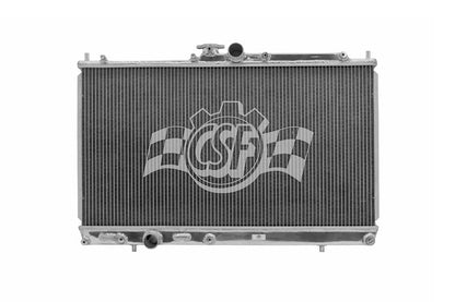 CSF Racing 2 - Row 42mm Race Spec Aluminium Radiator - Mitsubishi Evo 7 - 9 - Classic JDM Spares