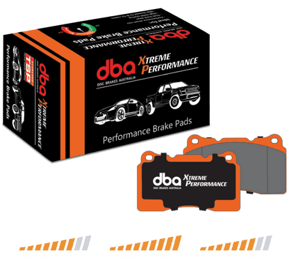 DBA T3 4000 Slotted Front Rotors w/DBA Xtreme Performance Pads - Mitsubishi Evo 5 - 9 - Classic JDM Spares