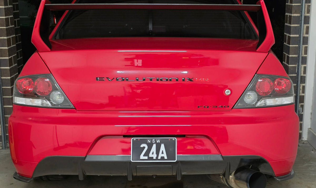 Mitsubishi Lancer Evolution 9 MR FQ340 Badge Set