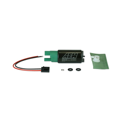 AEM 340LPH E85 High Flow In-Tank Fuel Pump (65mm, No-Hooks, Offset Inlet), WRX/STI/FXT/LGT, R35 GTR