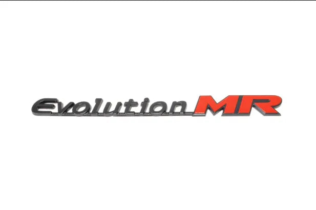 Mitsubishi Evolution MR Boot Emblem Badge – EVO 8 MR CT9A