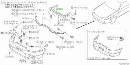 Nissan Silvia S15 200SX Genuine Front Reinforcement Bar