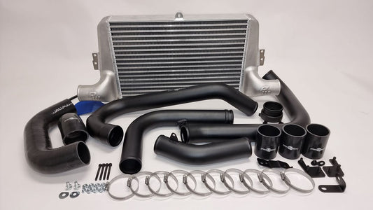 Process West Stage 1 Front Mount Intercooler Kit w/Raw Finish Core - Subaru WRX VB/VN 22+