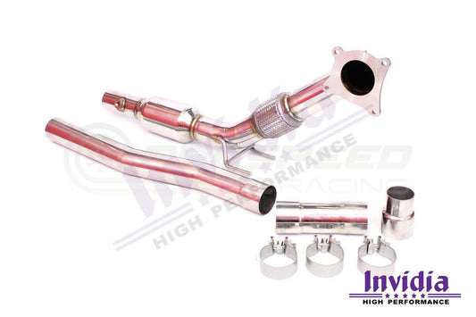 Invidia Down Pipe with High Flow Cat - VW Golf GTI Mk6