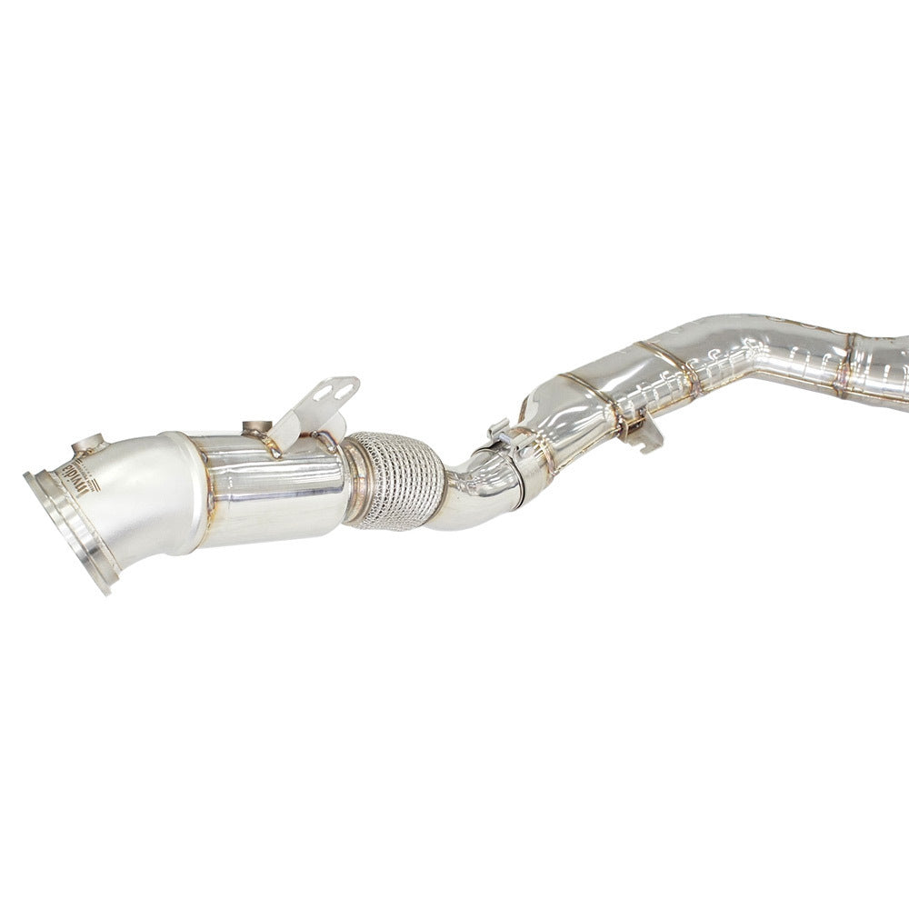 Invidia Dual N1 Turbo Back Exhaust w/Catted Down Pipe, Ti Tips - Toyota Supra A90 19+