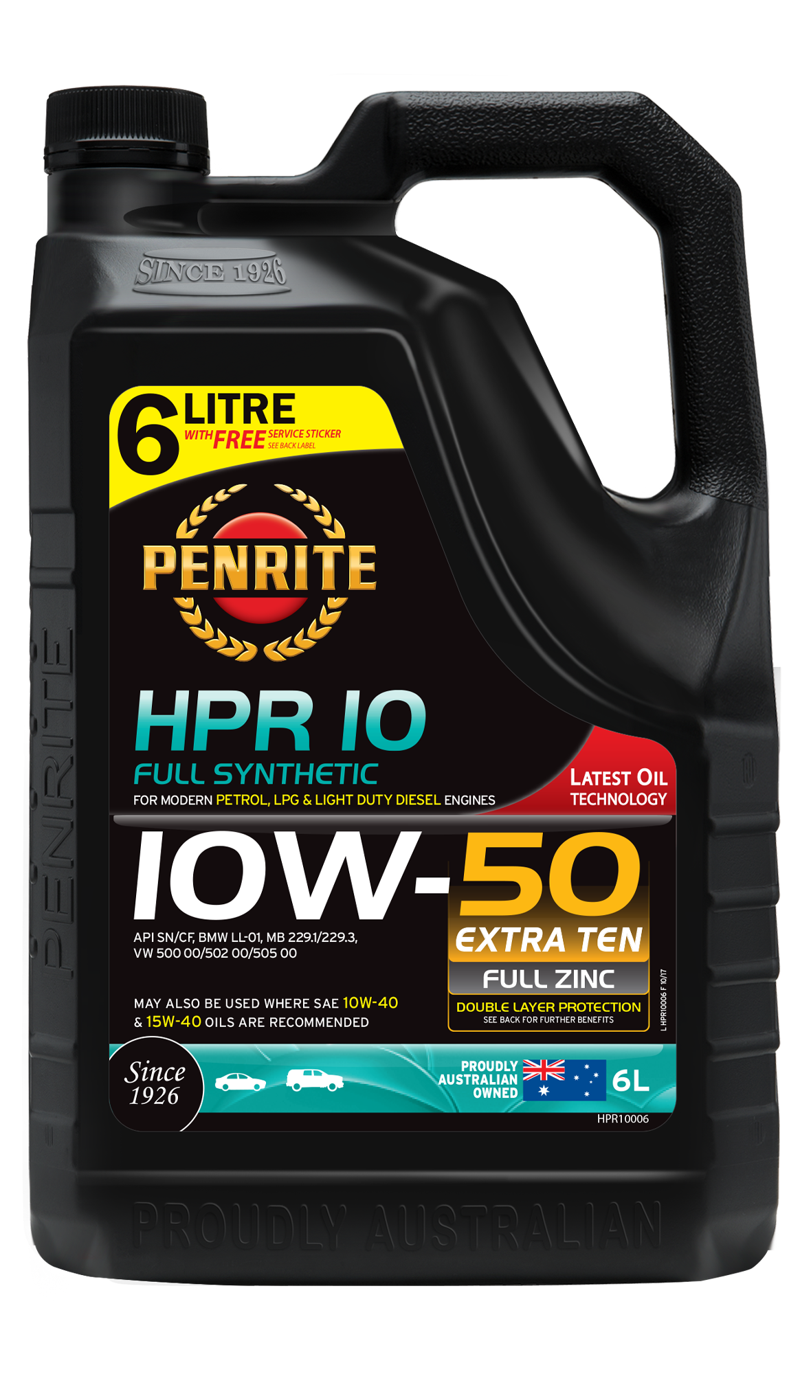 Penrite HPR 10 Engine Oil - 10W-50